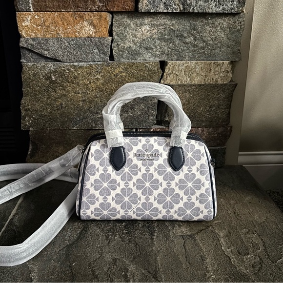 kate spade Handbags - NWT Kate Spade Flower Dolly Small Duffle Crossbody